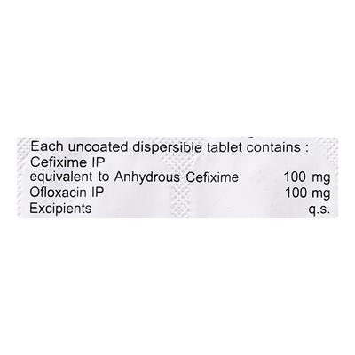 Mahacef Plus 100mg Tablet 10'S