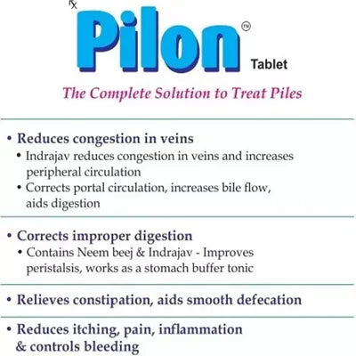 Pilon, 10 Tablets