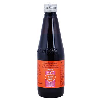 Hemfer delicious orange flavour Syrup 225ml