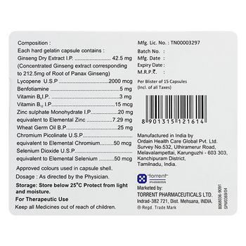 Trinergic L Capsule 15'S