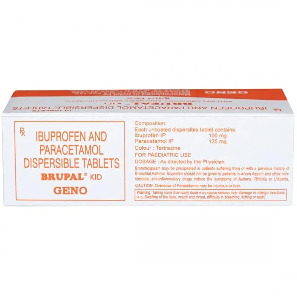 BRUPAL KID - Strip of 10 Tablets