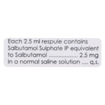 Asthalin Respule 5X2.5ml