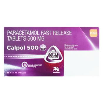 CALPOL 500 + Tablet 15's