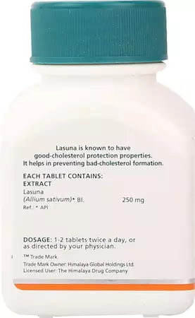 Himalaya Lasuna Tablets - 60'S