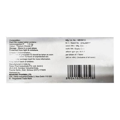 UNWANTED 72 Tablet 1's