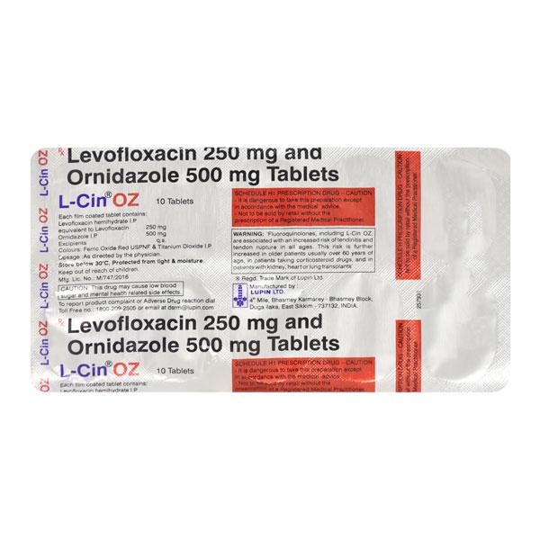 Lcin OZ Tablet 10'S