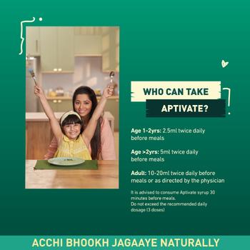 Aptivate Syrup - Tasty Pineapple Flavour 175 ml