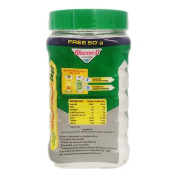 Glucon-D Instant Energy Powder - Regular (Jar) 450 g