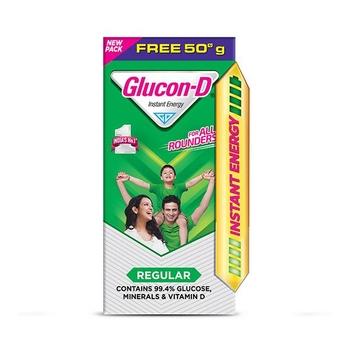 Glucon-D Regular Powder (75 gm + 50 gm Free)