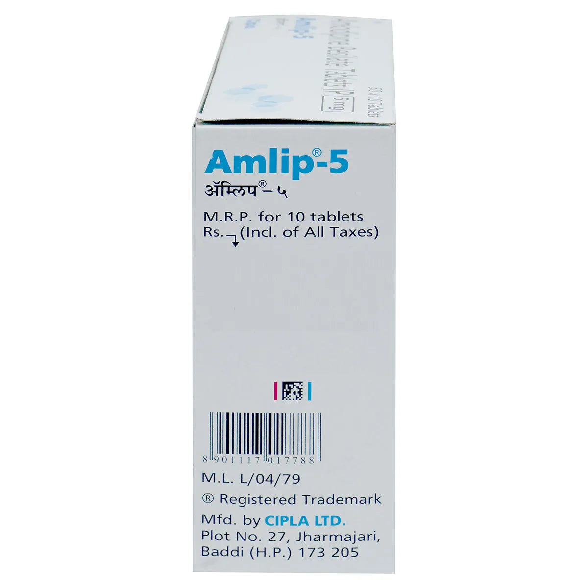 Amlip 5 Tablet 10