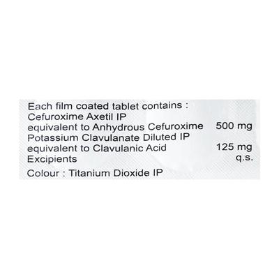 Cefakind CV 500mg Tablet 10'S