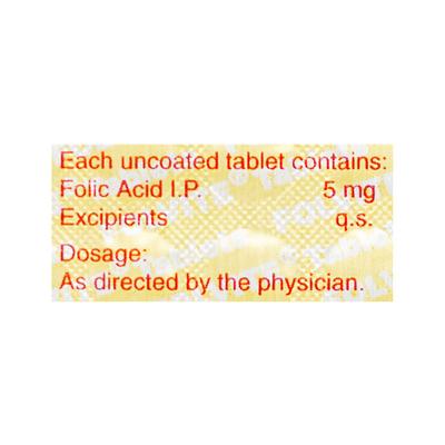 Folvite Tablet 45'S
