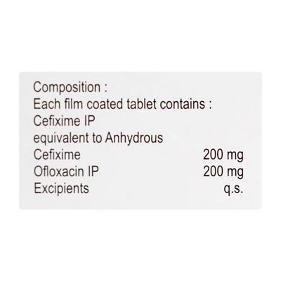 Mahacef Plus 200mg Tablet 10'S
