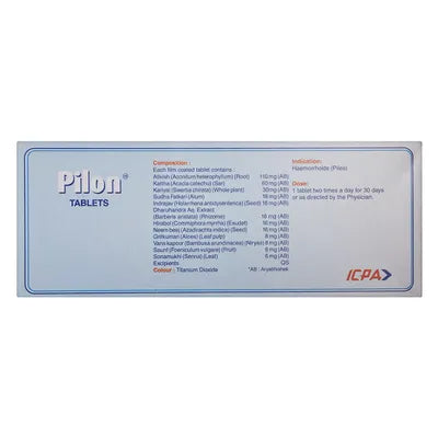 Pilon, 10 Tablets