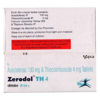 Zerodol TH 4mg Tablet 10'S
