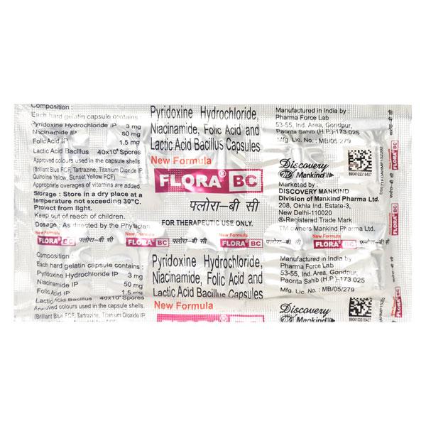 Flora BC New Formula Capsule 10'S