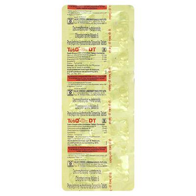 TUSQ DX DT Dispersible Tablet 10's