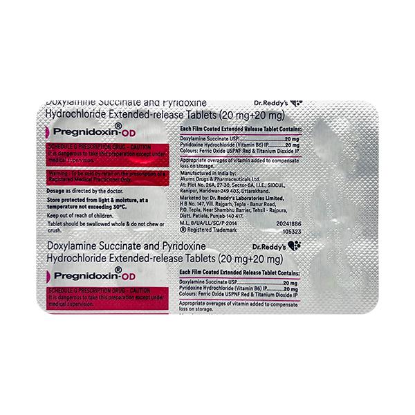 PREGNIDOXIN OD Tablet 15's