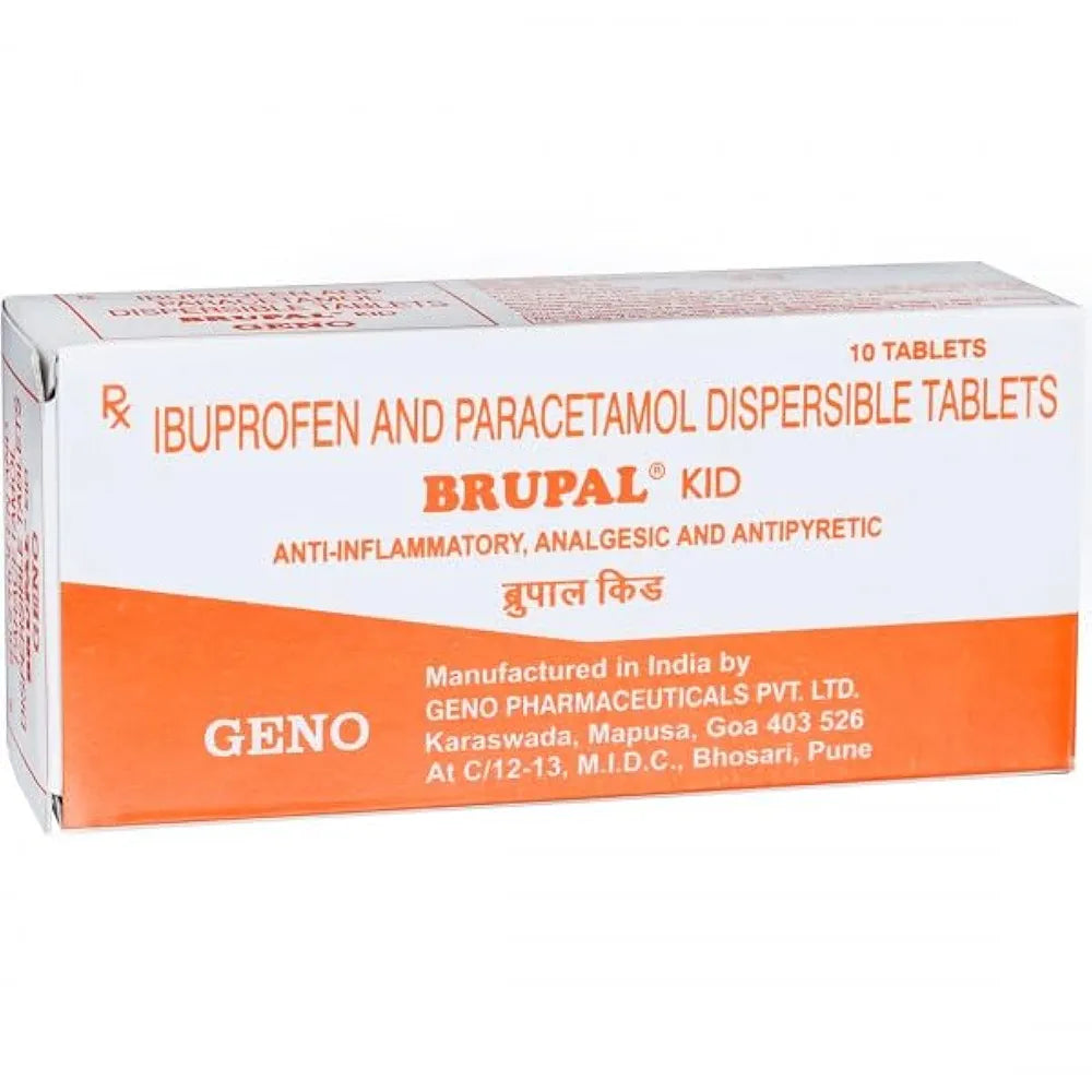 BRUPAL KID - Strip of 10 Tablets