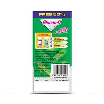 Glucon-D Regular Powder (75 gm + 50 gm Free)