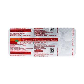 Brutaflam MR 4mg Tablet 10'S