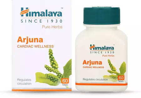 Himalaya Wellness Pure Herbs Arjuna Cardiac Regulation Tablet Bottle Of 60