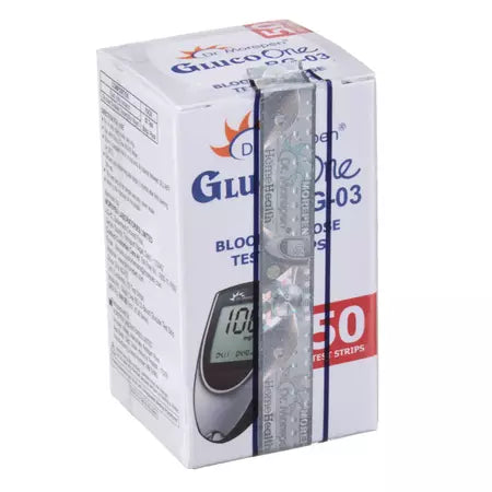 Dr. Morepen Gluco One Bg 03 Glucometer Test Strips Box Of 50