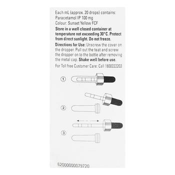 Calpol Peppermint Flavour Paediatric Drops 15ml