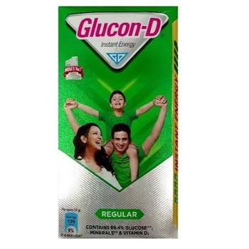 Glucon-D Instant Energy Powder - Regular (Refill) (200 gm + Free 50 gm)