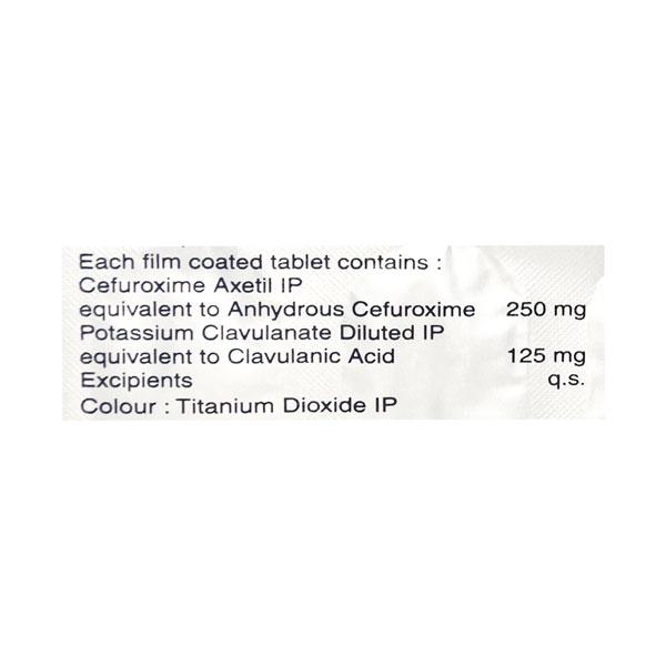 Cefakind CV 250mg Tablet 10'S