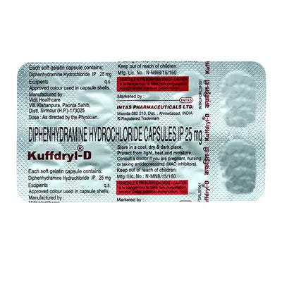 Kuffdryl-D Softgel Capsule 10's
