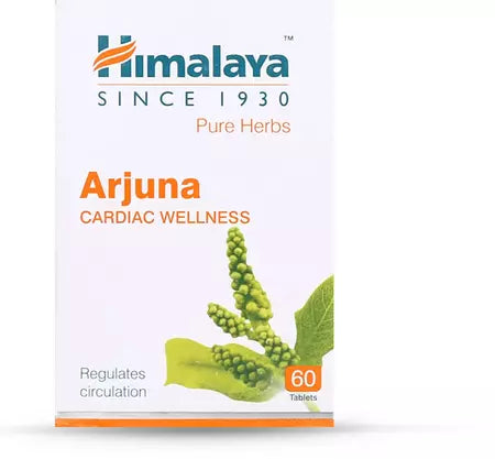 Himalaya Wellness Pure Herbs Arjuna Cardiac Regulation Tablet Bottle Of 60