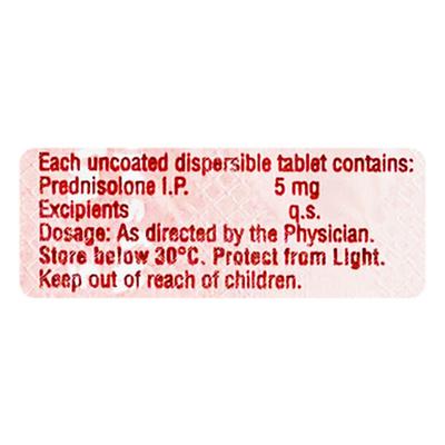 WYSOLONE DT 5mg Tablet 15's