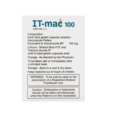 IT Mac 100mg Capsule 10'S