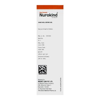 NUROKIND NEW DELICIOUS ORANGE FLAVOUR Syrup 210ml