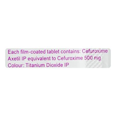 Ceftum 500mg Tablet 4'S