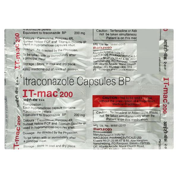 IT MAC 200mg Capsule 10's