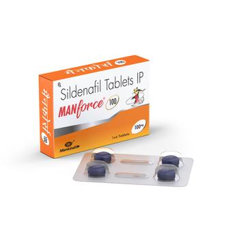 Manforce 100mg Tablet 4'S