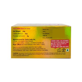 Fem Creme Bleach - 24K Gold Dust 24 gm