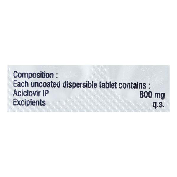 Herpikind 800mg Tablet 10'S