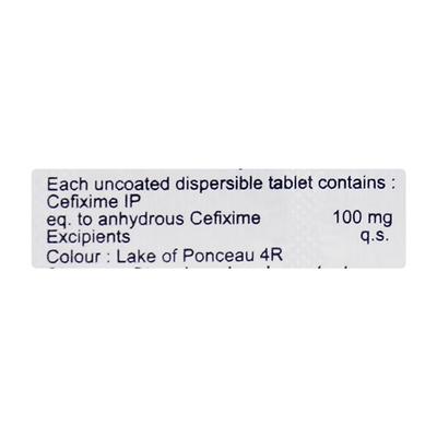Mahacef 100mg Tablet 10'S