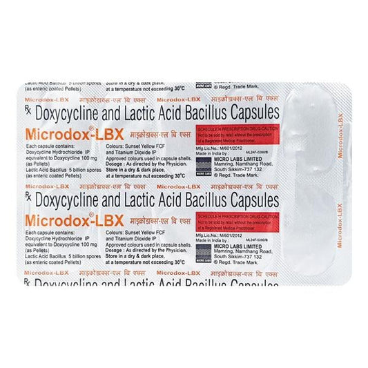 Microdox Lbx Capsule 10'S