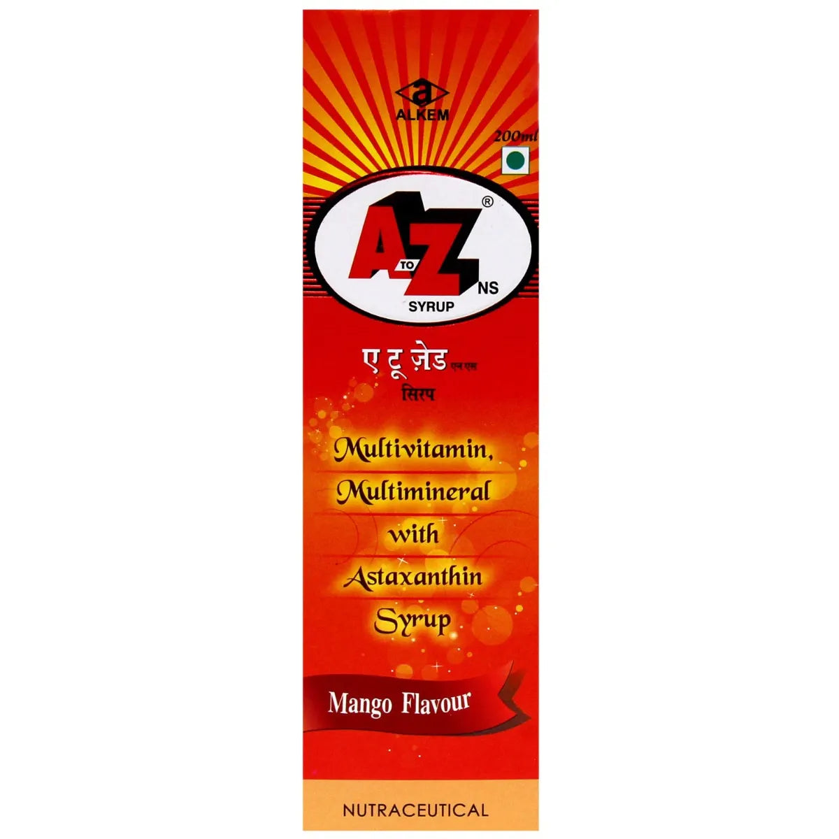 A To Z Ns Mango Flavour Syrup 200ml