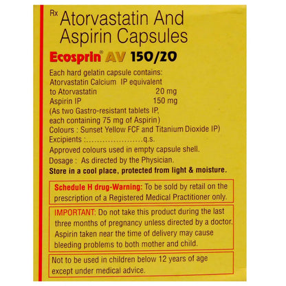 Ecosprin Av 150/20 Capsule 10