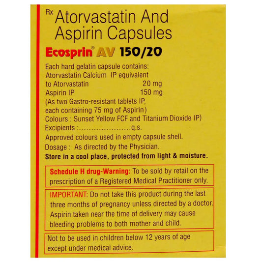 Ecosprin Av 150/20 Capsule 10