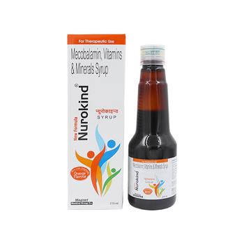 NUROKIND NEW DELICIOUS ORANGE FLAVOUR Syrup 210ml