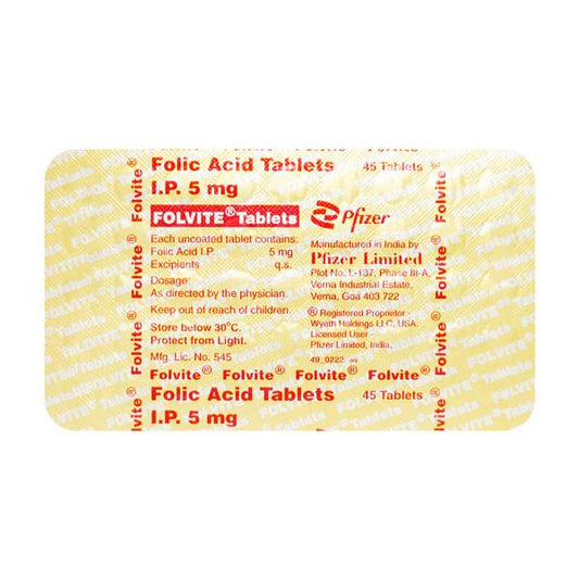 Folvite Tablet 45'S