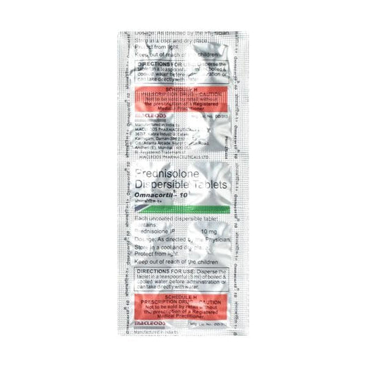 Omnacortil 10mg Tablet 10'S