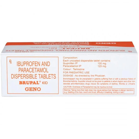 BRUPAL KID - Strip of 10 Tablets