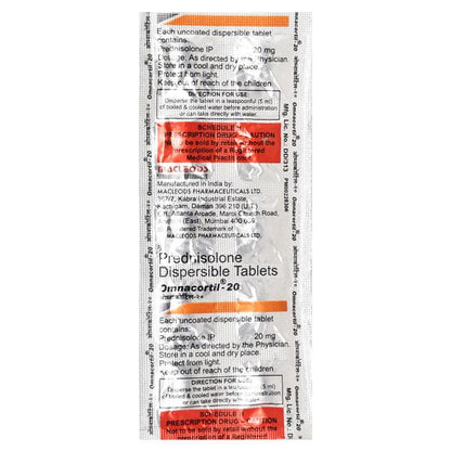 OMNACORTIL 20MG TAB